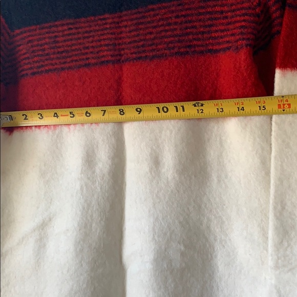 Crewneck Knit Dress, Small, White red navy - Picture 9 of 11